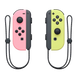 Control Joy Con Rosa Amarillo Pastel