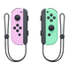 Control Joy Con Morado Verde Pastel