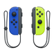 Control Joy Con Azul Amarillo Neon